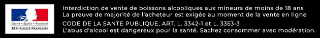Interdiction de vente de boissons alcooliques aux mineurs.